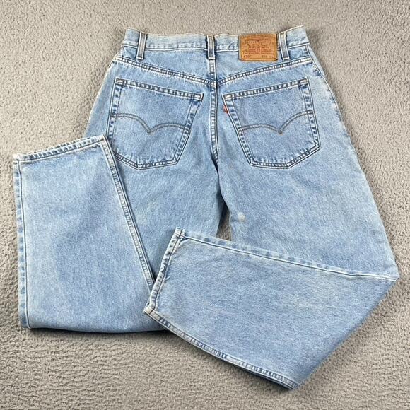 VTG Levi's 517 Bootcut Jeans Men's 32x32 Medium Wash Y2K 2000's Western - Picture 1 of 12